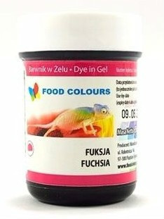 Fuksja - barwnik w żelu (35g) - Food Colours