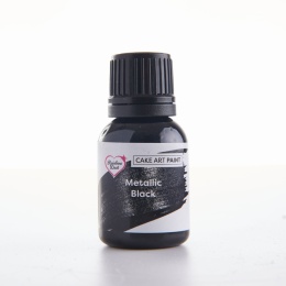 Farbka metaliczna czarna BLACK Rainbow Dust