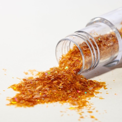 Jadalny brokat płatki GOLD złoty - PME