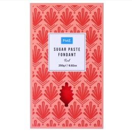 CZERWONA masa cukrowa 250 g - PME