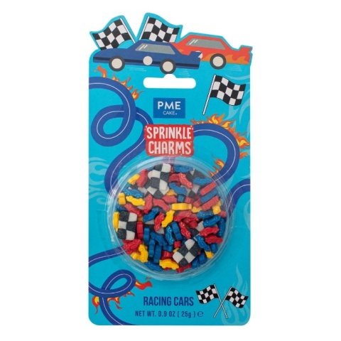 Posypka cukrowa AUTA WYŚCIGOWE - PME