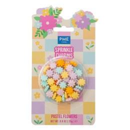 Posypka cukrowa KWIATKI PASTELOWE - PME