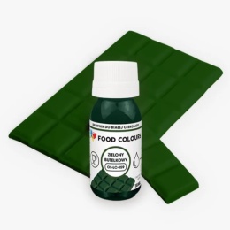 ZIELEŃ BUTELKOWA barwnik olejowy 18ml - Food Colours