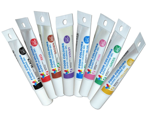 Czarny - barwnik w żelu (20g) - Food Colours