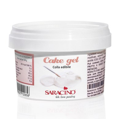 Cake Gel, klej spożywczy w żelu 200g - Saracino