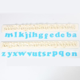 Wykrawaczki alfabet Art Deco, małe litery - FMM
