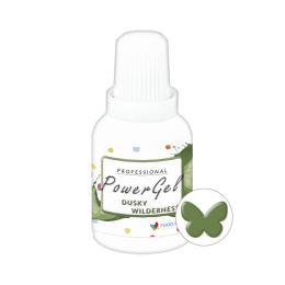 Dusky Wilderness Power Gel OLIWKOWY barwnik w żelu 20g - Food Colours
