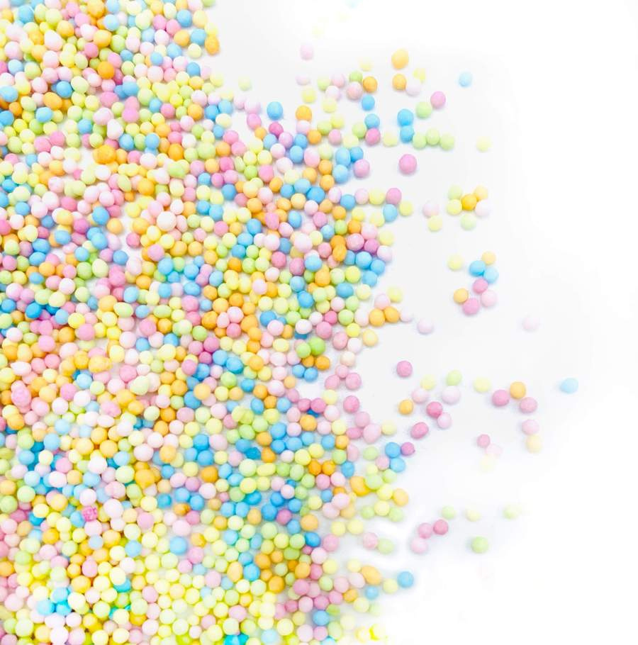 Maczek cukrowy - pastelowy mix 90g - Happy Sprinkles