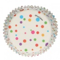 Papilotki kolorowe konfetti 48szt. - Fun Cakes