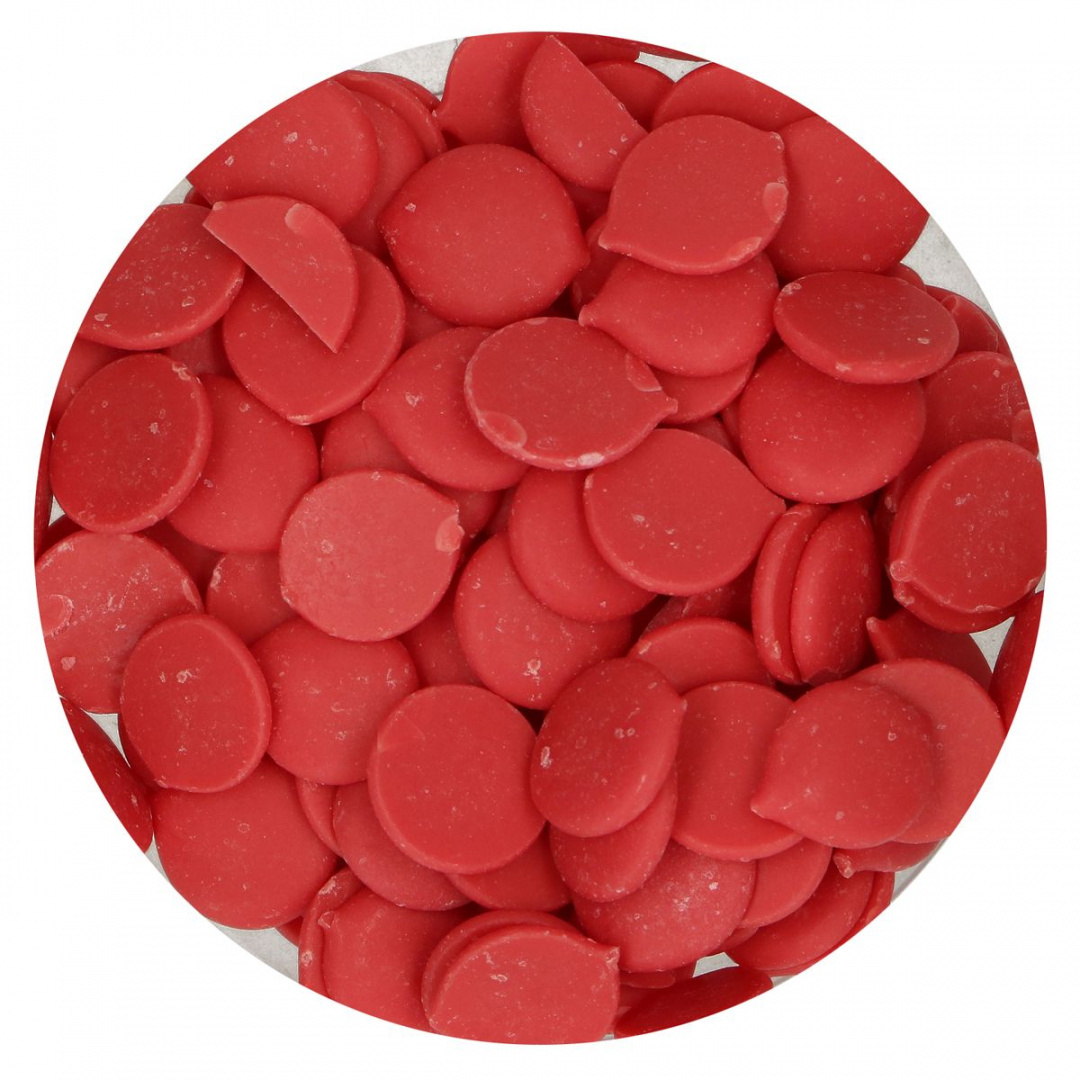 Polewa Deco Melts czerwona 250g - Fun Cakes