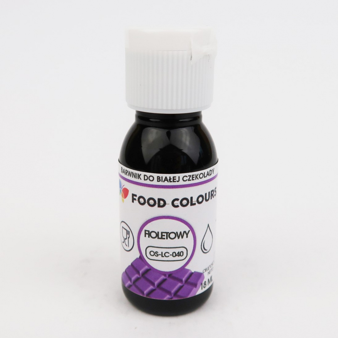 FIOLETOWY barwnik olejowy 18ml - Food Colours